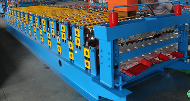 Κίνα 3kw χρωματισμένος χάλυβας που ζαρώνουν διαμόρφωση της μηχανής με την ικανότητα φόρτωσης 5 τόνου προμηθευτής