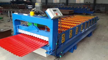 Κίνα 3kw ρόλος επιτροπής τοίχων αλουμινίου που διαμορφώνει τη μηχανή με τον υδραυλικό κόπτη σχήματος προμηθευτής
