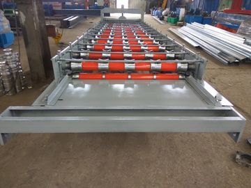 Κίνα Ζαρωμένη χάλυβας στέγη που κατασκευάζει τη μηχανή, φύλλο υλικού κατασκευής σκεπής που διαμορφώνει την ταχύτητα μηχανών 8-12m/min προμηθευτής