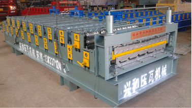Κίνα 840-910 διπλά κεραμίδια στρώματος που κατασκευάζουν τα μηχανήματα μηχανών/οικοδομικού υλικού προμηθευτής